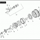 VRSCX 1HJG VRSCX SCREAMIN' EAGLE V-ROD (2007) Сцепление