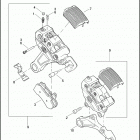 VRSCX 1HJG VRSCX SCREAMIN' EAGLE V-ROD (2007) Задний суппорт