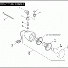 FXDWG 1GP4 DYNA WIDE GLIDE (2007) FRONT TURN SIGNALS