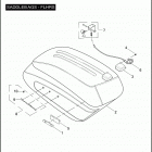 FLHRS 1FY4 ROAD KING CUSTOM (2007) SADDLEBAGS - FLHRS