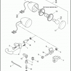 FLSTSC 1BY5 SPRINGER CLASSIC (2007) FRONT TURN SIGNALS