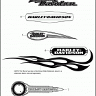 FXDWG 1GP4 DYNA WIDE GLIDE (2007) FUEL TANK TRIM