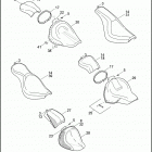 FLSTSC 1BY5 SPRINGER CLASSIC (2007) SEATS