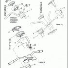 VRSCX 1HJG VRSCX SCREAMIN' EAGLE V-ROD (2007) INSTRUMENTS & COVERS