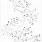 FLSTSC 1BY5 SPRINGER CLASSIC (2007) EXHAUST SYSTEM - FLSTSC