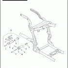 FXSTSSE 1PT9 CVO SOFTAIL SPRINGER (2007) PASSENGER FOOTREST