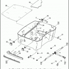 FLHTC 1FF4 ELECTRA GLIDE CLASSIC (2007) TOUR-PAK (BOTTOM)