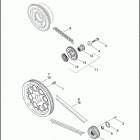 FLSTSC 1BY5 SPRINGER CLASSIC (2007) BELTS, CHAINS, SPROCKETS