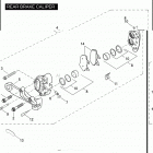 FXSTSSE 1PT9 CVO SOFTAIL SPRINGER (2007) Задний суппорт