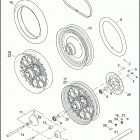 FLSTSC 1BY5 SPRINGER CLASSIC (2007) Переднее колесо