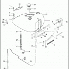 FLSTSC 1BY5 SPRINGER CLASSIC (2007) Топливный бак