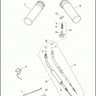 FLSTSC 1BY5 SPRINGER CLASSIC (2007) Дроссельное управление