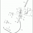 FLHRSE3 1PG8 CVO ROAD KING (2007) Привод управления сцеплением