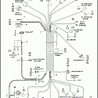 FLHTC 1FF4 ELECTRA GLIDE CLASSIC (2007) WIRING HARNESS, INTERCONNECT - FLHT & FLHX