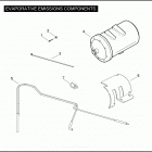 FLSTSC 1BY5 SPRINGER CLASSIC (2007) EVAPORATIVE EMISSIONS COMPONENTS