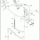 FXSTD 1JB5 SOFTAIL DEUCE (2007) FUEL TANK - FXSTD
