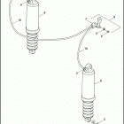 FLHTCUSE 1PRE CVO ULTRA CLASSIC (2006) REAR SHOCK ABSORBERS & AIR SUSPENSION             ...