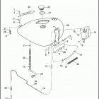 FLSTFSE2 1PNF CVO FAT BOY (2006) Топливный бак