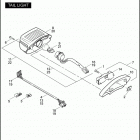 FXSTS 1BLY SPRINGER SOFTAIL (2006) Задний фонарь