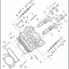 VRSCD 1HDZ VRSCD NIGHT ROD (2006) CYLINDER HEAD, CAMSHAFTS, & VALVES (CONTINUED)
