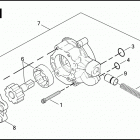 VRSCSE2 1PPG CVO V-ROD (2006) Масляный насос