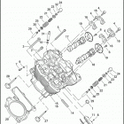 VRSCSE2 1PPG CVO V-ROD (2006) CYLINDER HEAD, CAMSHAFTS, & VALVES