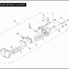 FLSTFSE2 1PNF CVO FAT BOY (2006) Передний суппорт