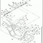 FLHTCUSE 1PRE CVO ULTRA CLASSIC (2006) FRAME, REAR FORK, & JIFFY STAND             (CONTI...