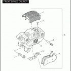 VRSCSE2 1PPG CVO V-ROD (2006) Передний суппорт