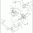 FLHTPI 1FMW ELECTRA GLIDE STANDARD POLICE (2006) REAR BRAKE - ABS