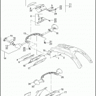 VRSCSE2 1PPG CVO V-ROD (2006) TAIL LAMP, REAR TURN SIGNALS, & LICENSE PLATE     ...