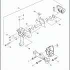 FXSTS 1BLY SPRINGER SOFTAIL (2006) Задний суппорт