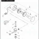 FLSTFSE2 1PNF CVO FAT BOY (2006) FRONT TURN SIGNALS