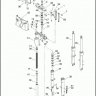 FLSTF 1BMY FAT BOY (2006) FRONT FORK - FLST / I, FLSTC / I, FLSTF / I, & FLS...