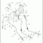 FXSTS 1BLY SPRINGER SOFTAIL (2006) OIL TANK & LINES