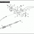 XL883C 4CJM SPORTSTER 883 CUSTOM (2006) Привод управления сцеплением