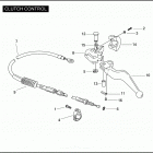 FXSTS 1BLY SPRINGER SOFTAIL (2006) Привод управления сцеплением