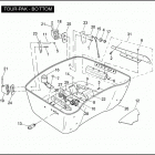 FLHTCUSE 1PRE CVO ULTRA CLASSIC (2006) TOUR-PAK - BOTTOM