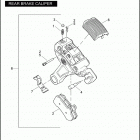 VRSCD 1HDZ VRSCD NIGHT ROD (2006) Задний суппорт