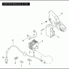 FLHT 1DDV ELECTRA GLIDE STANDARD (2006) IGNITION MODULE & COIL