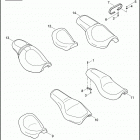 FXDI 1GM1 DYNA SUPER GLIDE (2006) SEATS