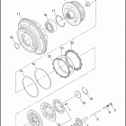 FLHT 1DDV ELECTRA GLIDE STANDARD (2006) Сцепление