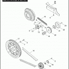 FLHTPI 1FMW ELECTRA GLIDE STANDARD POLICE (2006) BELTS, CHAINS, & SPROCKETS