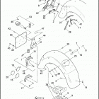 FLHT 1DDV ELECTRA GLIDE STANDARD (2006) Задний бампер