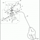 VRSCD 1HDZ VRSCD NIGHT ROD (2006) FRONT BRAKE CONTROL