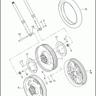 VRSCD 1HDZ VRSCD NIGHT ROD (2006) Переднее колесо