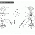 FXSTS 1BLY SPRINGER SOFTAIL (2006) HANDLEBAR SWITCHES
