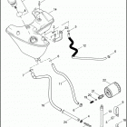 XL883C 4CJM SPORTSTER 883 CUSTOM (2006) OIL TANK & FILTER