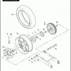 VRSCSE2 1PPG CVO V-ROD (2006) Заднее колесо