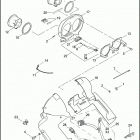 FLTRI 1FSW ROAD GLIDE (2006) SPEEDOMETER & TACHOMETER - FLTRI